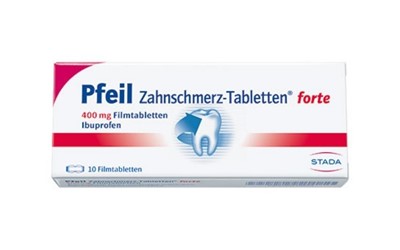 Pfeil Zahnschmerz-Tabletten forte 400 mg Filmtabletten