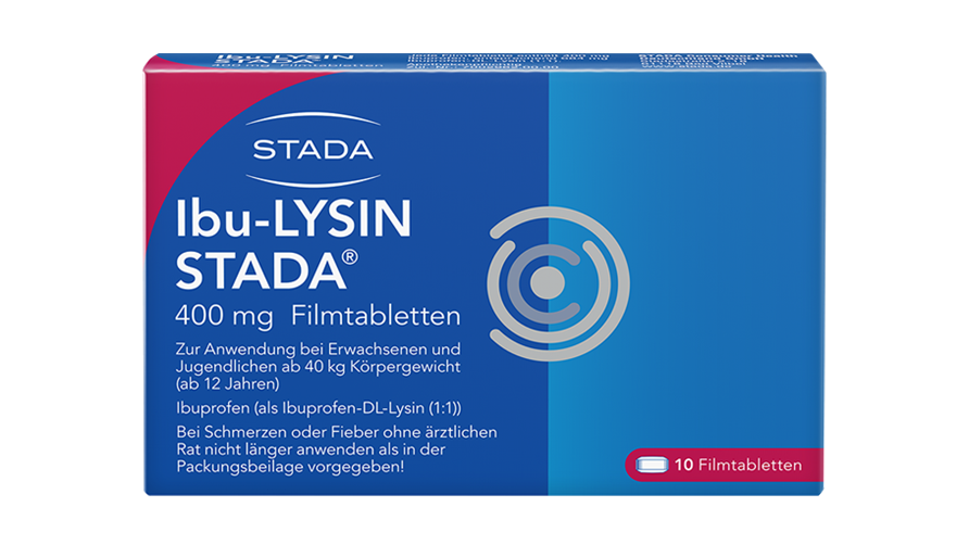 Ibu-LYSIN STADA 400mg- Schnelle Hilfe* bei Schmerzen und Fieber