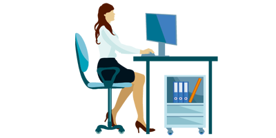 Ergonomischer Arbeitsplatz