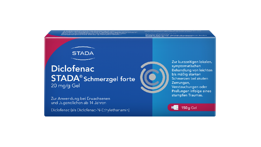 Diclofenac STADA® 20mg/g Gel – Schmerzgel forte 150g