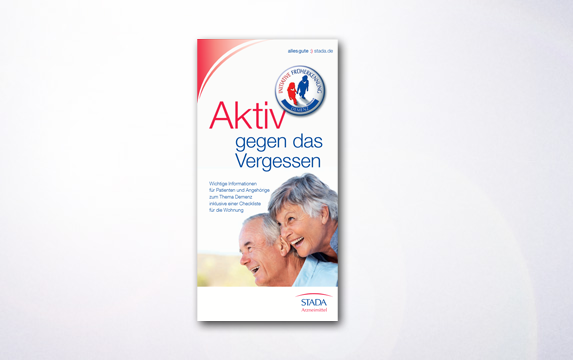 Patientenbroschüre Aktiv gegen das Vergessen