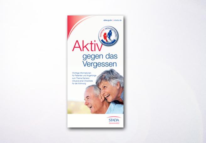 Patientenbroschüre Aktiv gegen das Vergessen Patientenbroschüre Aktiv gegen das Vergessen