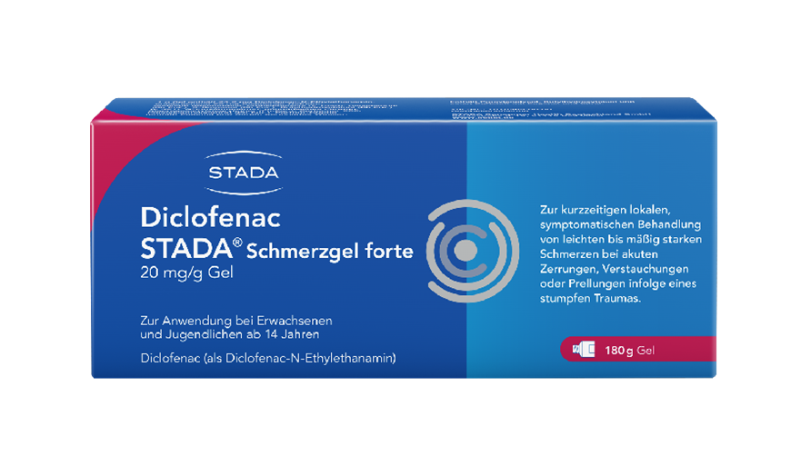 Diclofenac STADA® 20mg/g Gel – Schmerzgel forte 30g