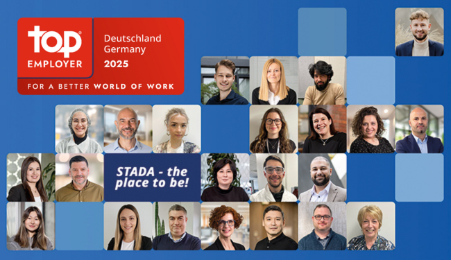 STADA als Top Employer Deutschland 2025 ausgezeichnet
