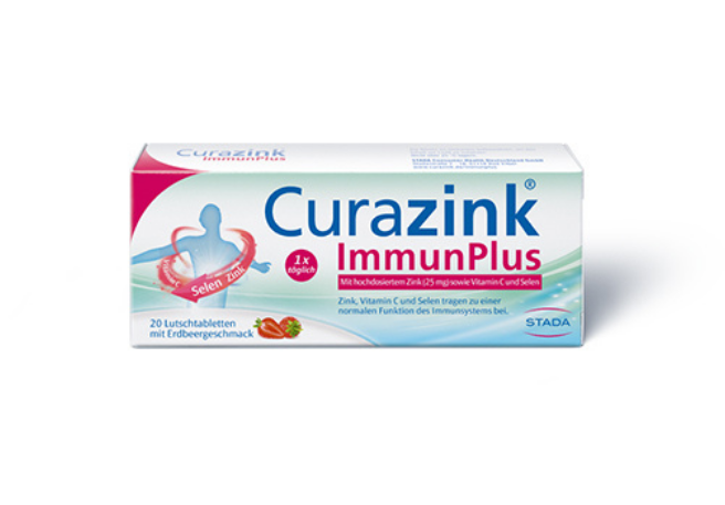 Immunsystem staerken mit dem neuen Curazink-ImmunPlus