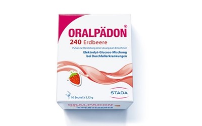 Oralpädon® 240 Erdbeere Pulver zur Herstellung einer Lösung zum Einnehmen