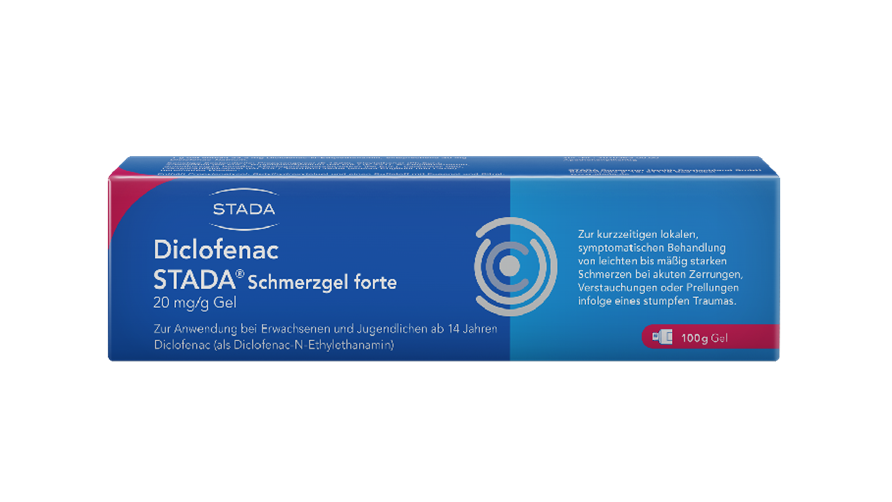 Diclofenac STADA® 20mg/g Gel – Schmerzgel forte 100g