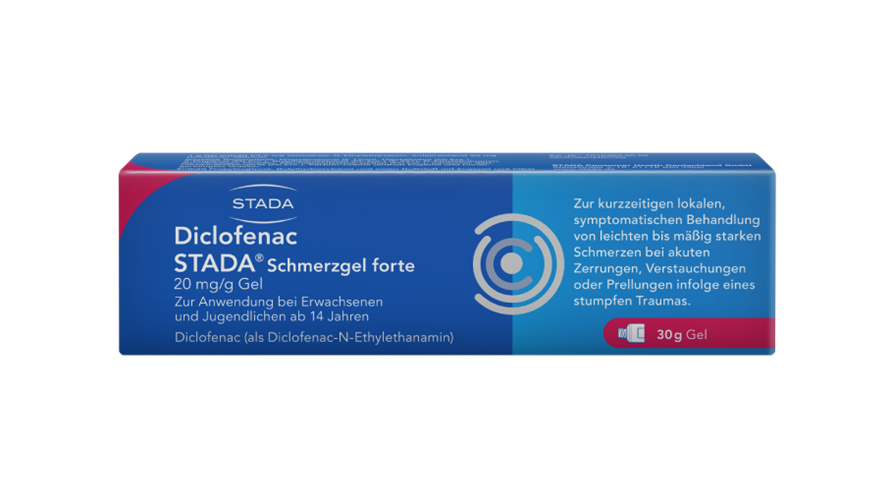 Diclofenac STADA® 20mg/g Gel – Schmerzgel forte 30g