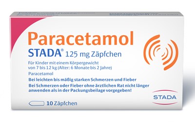Paracetamol STADA® 125 mg Zäpfchen