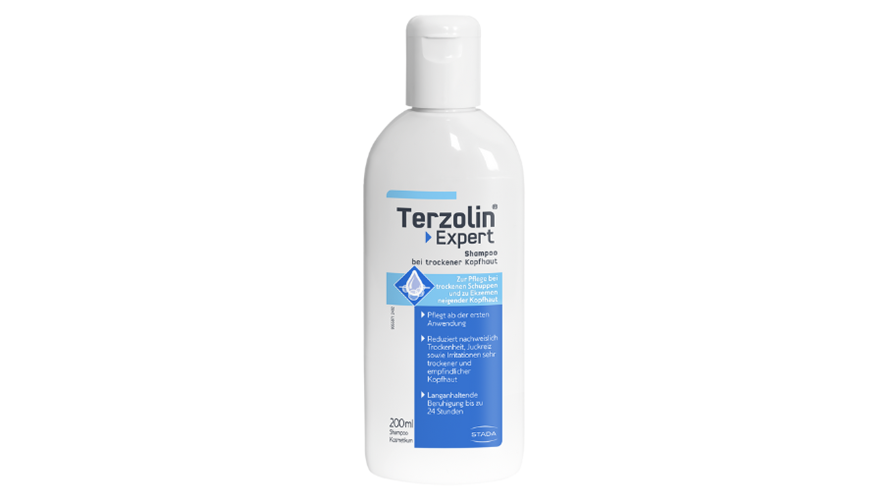 Terzolin Expert Shampoo bei trockener Kopfhaut