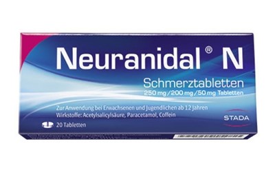 Neuranidal® N Schmerztabletten 250 mg/ 200 mg/50 mg Tabletten