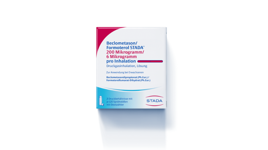 Beclometason/Formoterol STADA 200 µg/6 µg pro Inhalation
