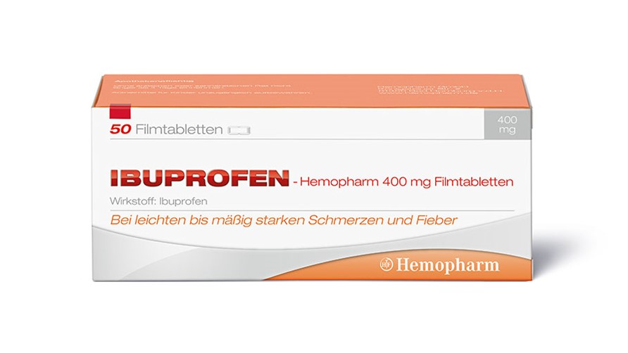 Ibuprofen-Hemopharm 400 mg Filmtabletten
