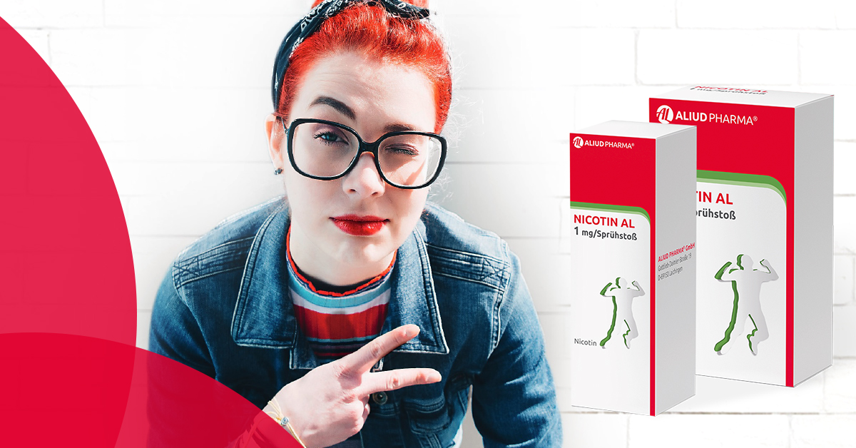ÖKO-TEST-Urteil "sehr gut" für Nicotin AL Spray von ALIUD PHARMA